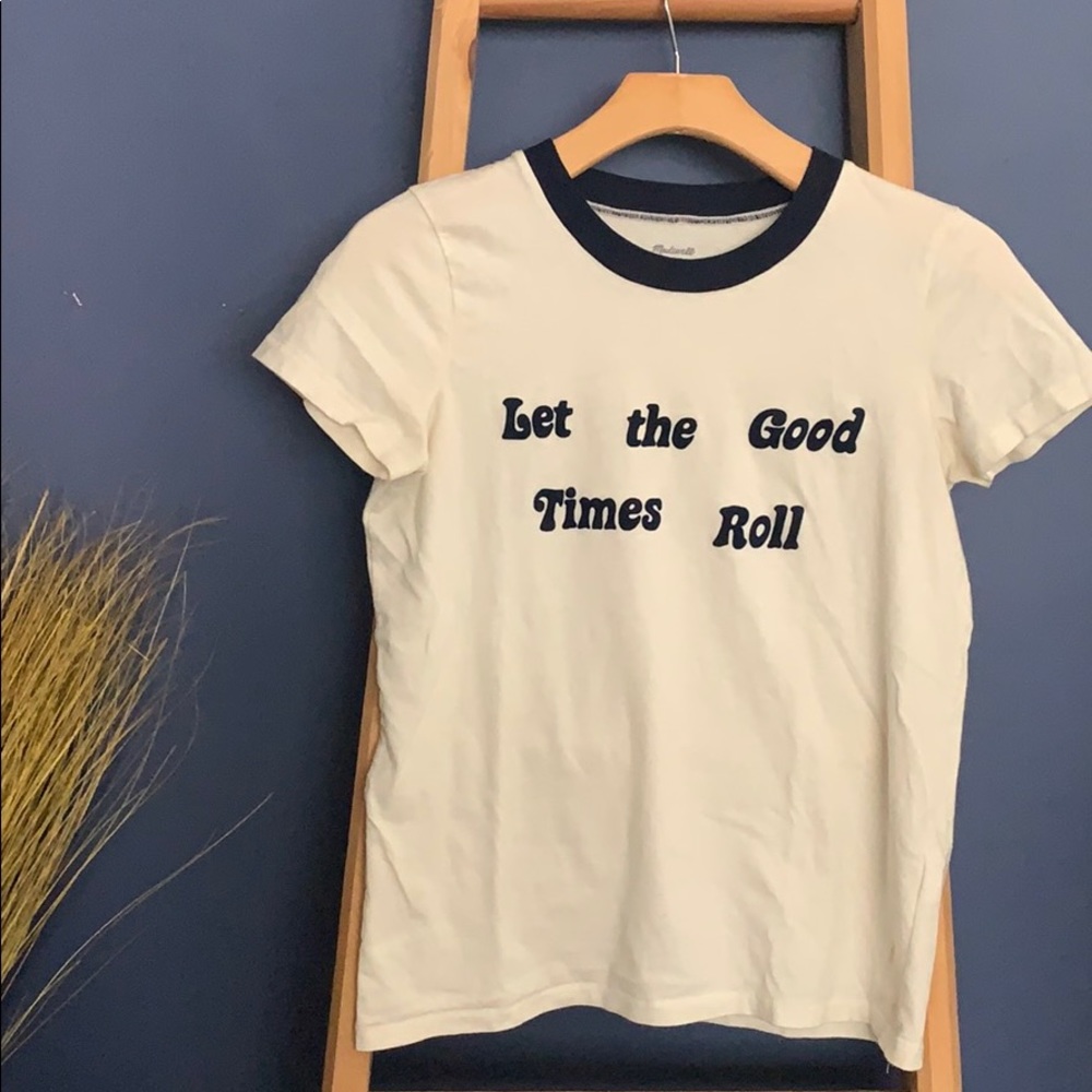 Madewell Ringer Tee | Let the Good Times Roll